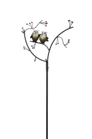 Tuinprikker 2 Uilen op Stok